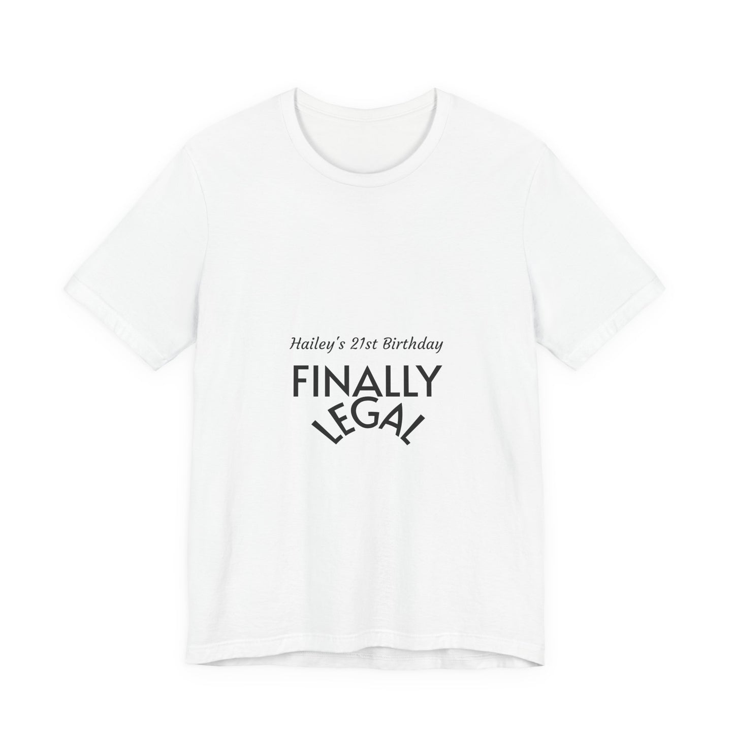 Unisex Jersey Short Sleeve Tee