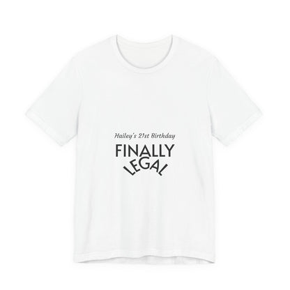 Unisex Jersey Short Sleeve Tee